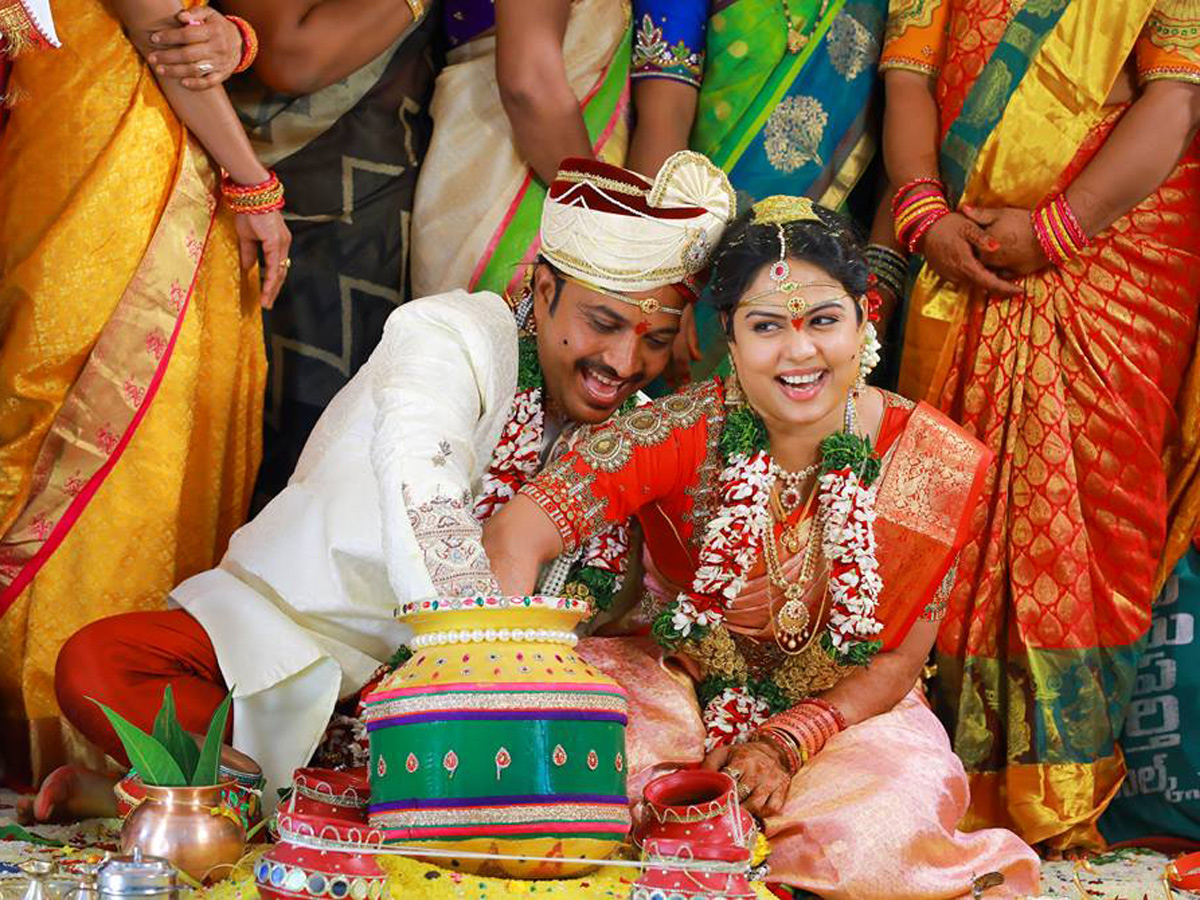 Anchor Chitralekha Marriage Photo Gallery  - Sakshi1