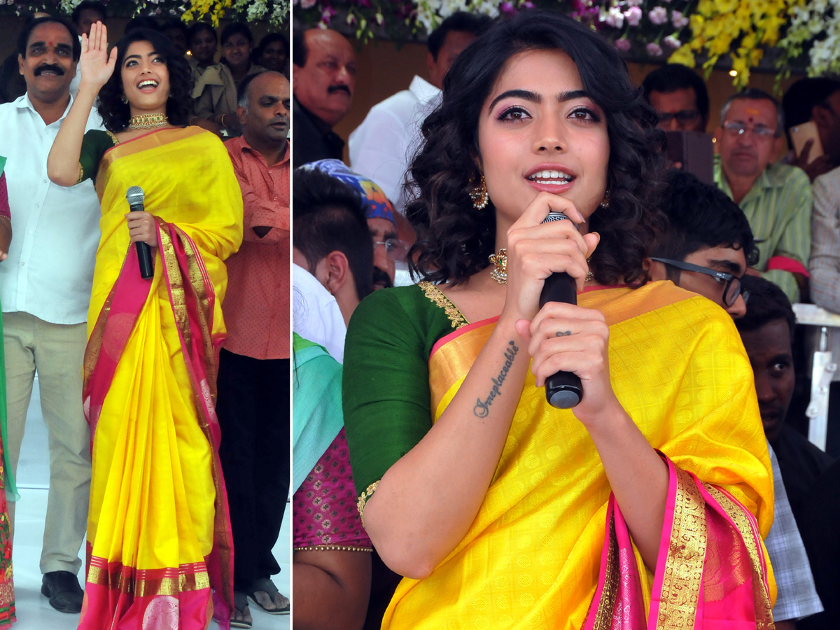 Actress Rashmika Mandana Launched CMR Shopping Mall in Mahbubnagar - Sakshi5