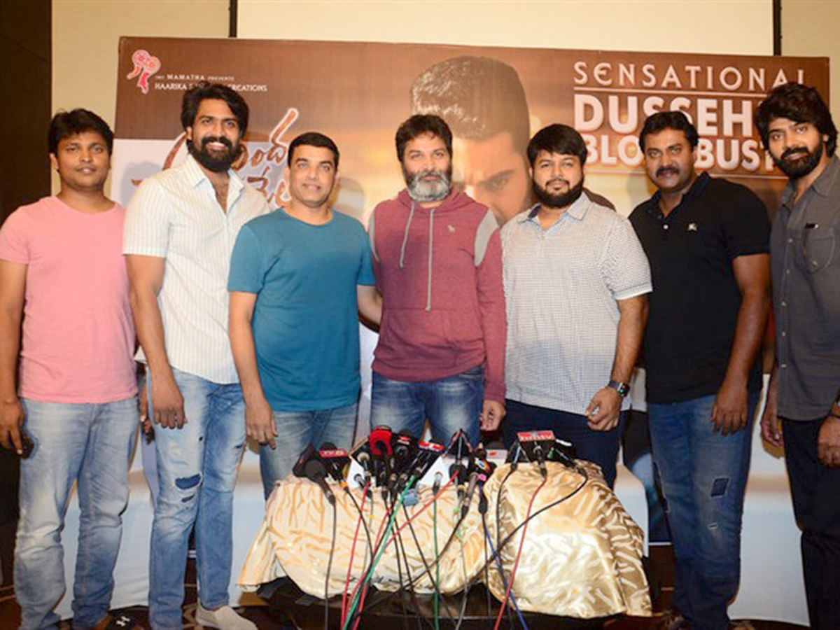 aravinda sametha press meet photo Gallery - Sakshi1