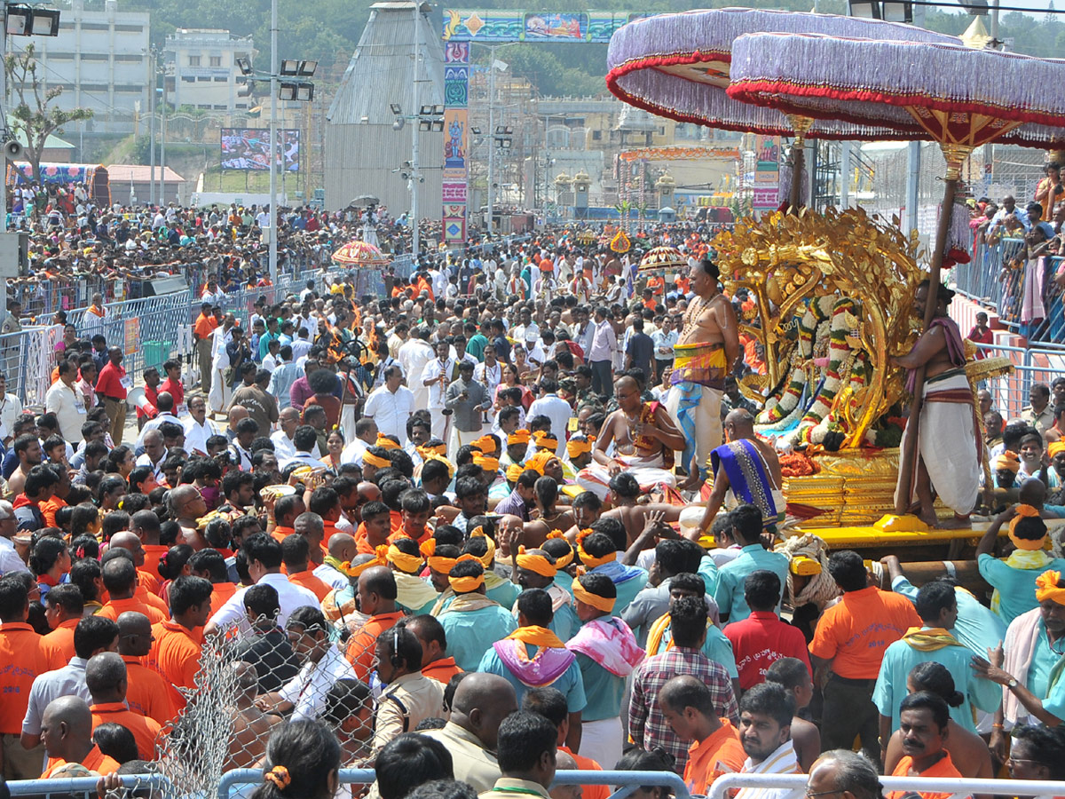 Kalpavriksha Vahanam in Tirumala Photo Gallery - Sakshi3