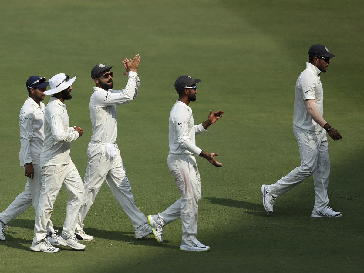 India Beat West Indies By 10 Wickets in Hyderabad Test Photo Gallery - Sakshi14