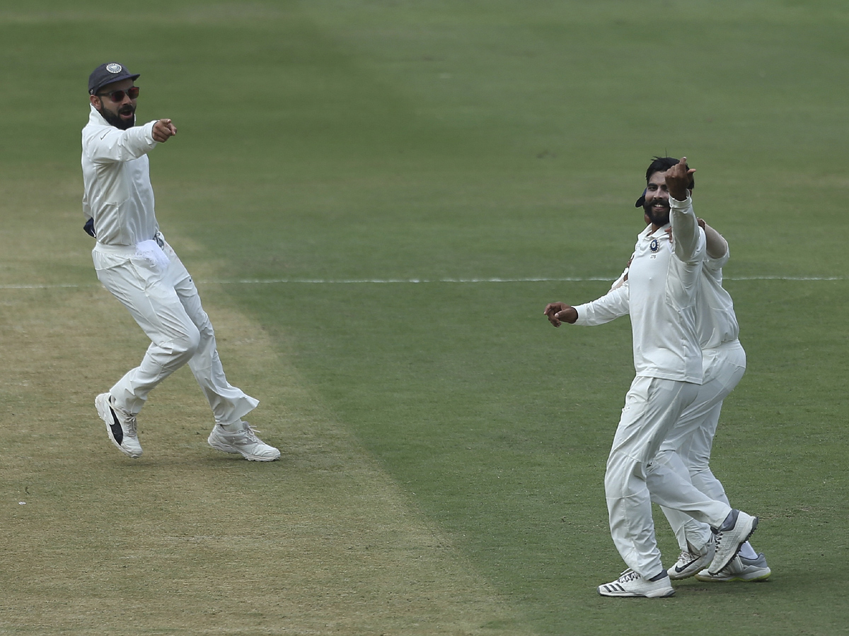 India Beat West Indies By 10 Wickets in Hyderabad Test Photo Gallery - Sakshi18