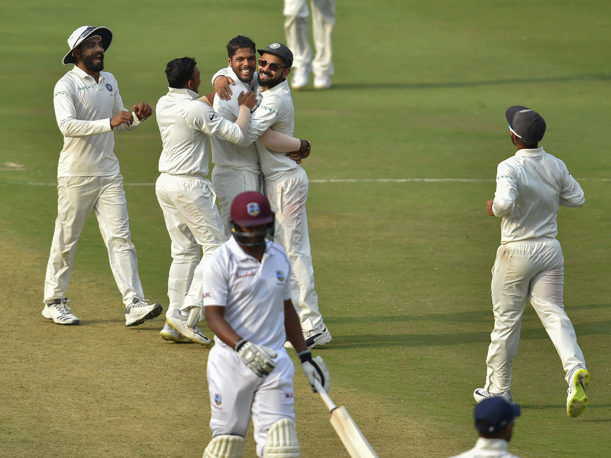 India Beat West Indies By 10 Wickets in Hyderabad Test Photo Gallery - Sakshi2