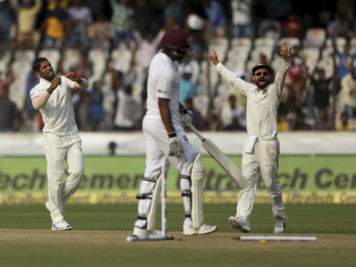 India Beat West Indies By 10 Wickets in Hyderabad Test Photo Gallery - Sakshi23