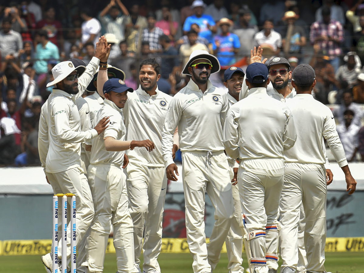 India Beat West Indies By 10 Wickets in Hyderabad Test Photo Gallery - Sakshi7