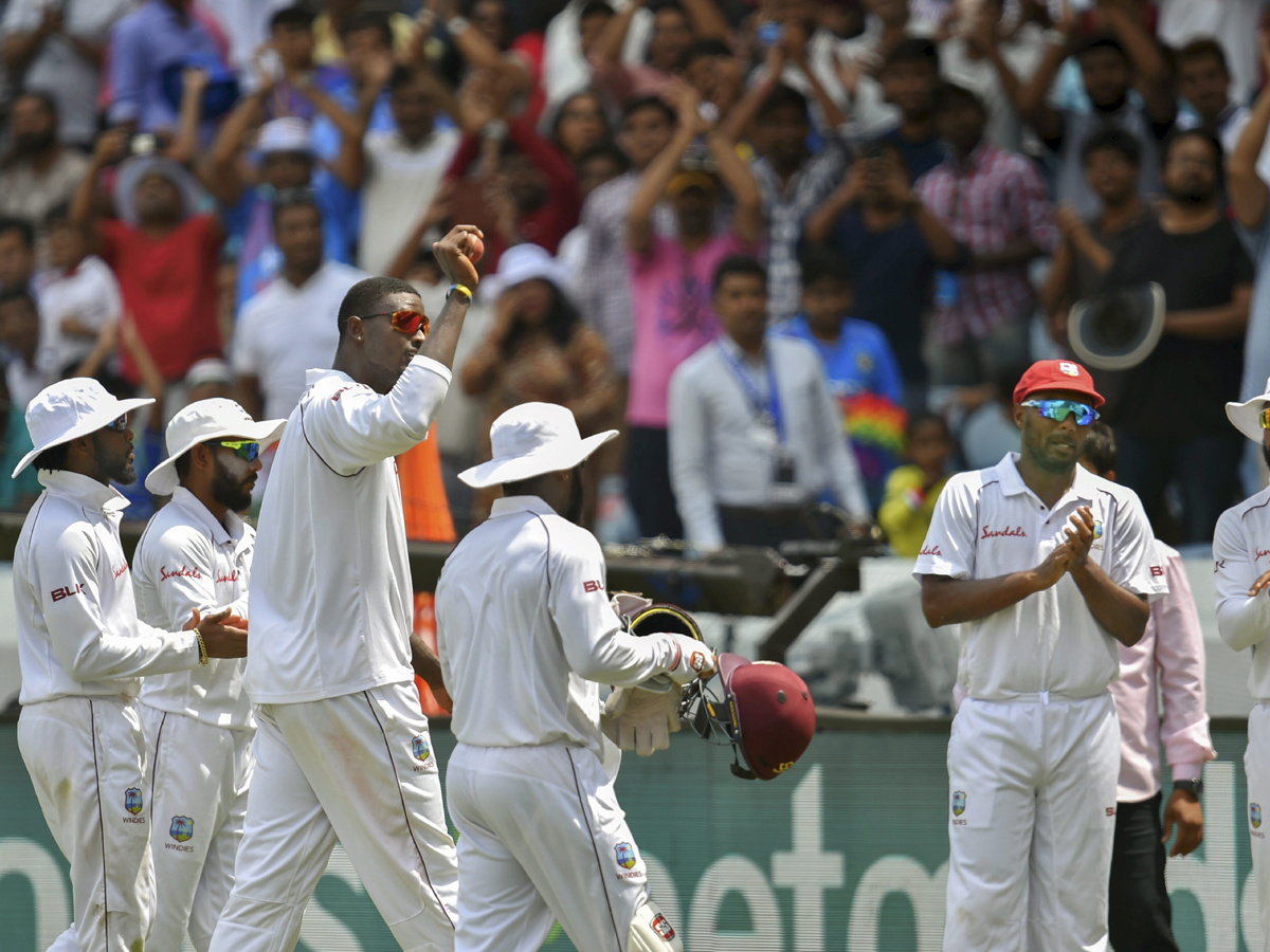 India Beat West Indies By 10 Wickets in Hyderabad Test Photo Gallery - Sakshi9