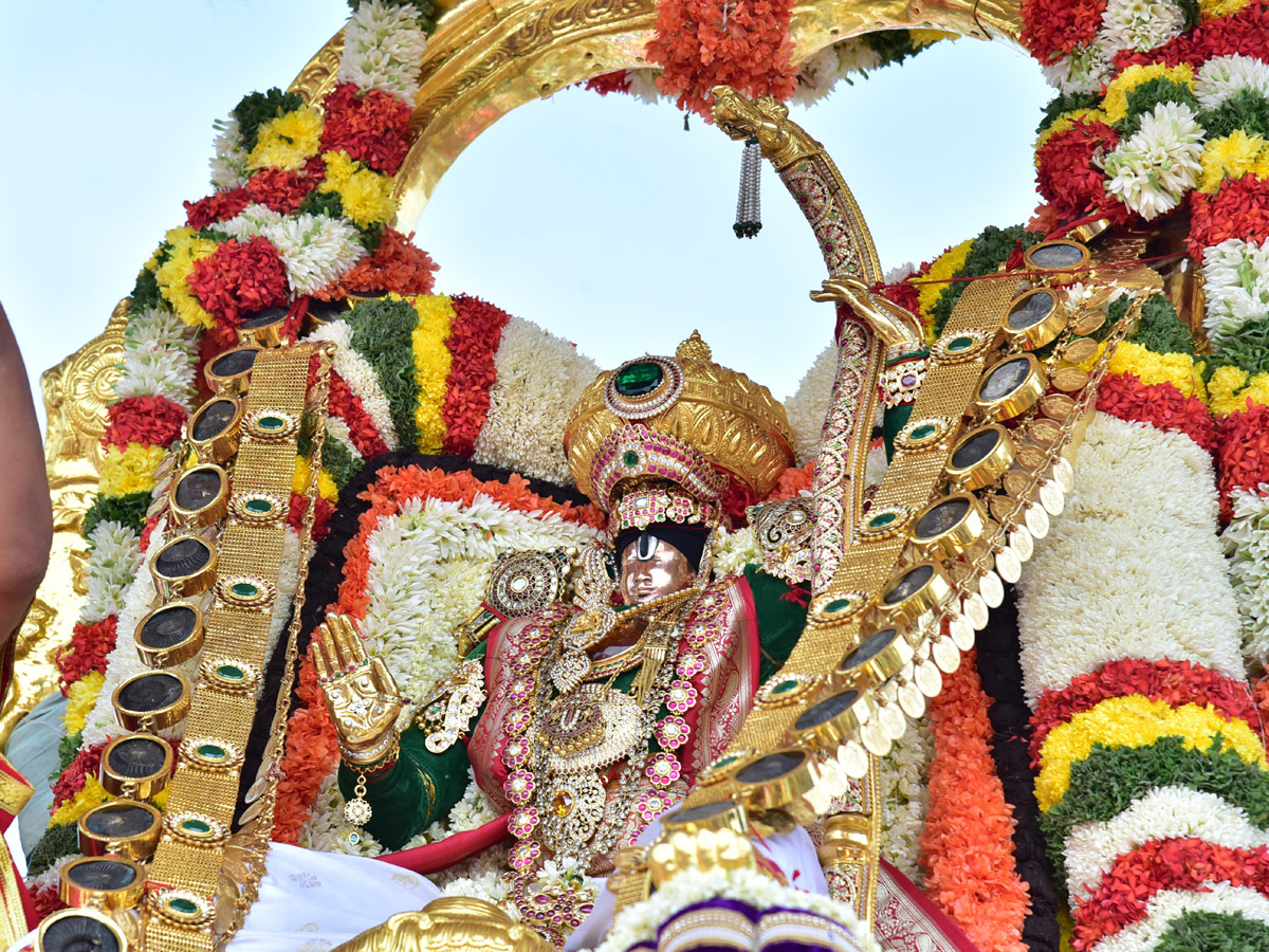 GOVINDARAJA RIDES ON HANUMANTHA VAHANAM  - Sakshi2