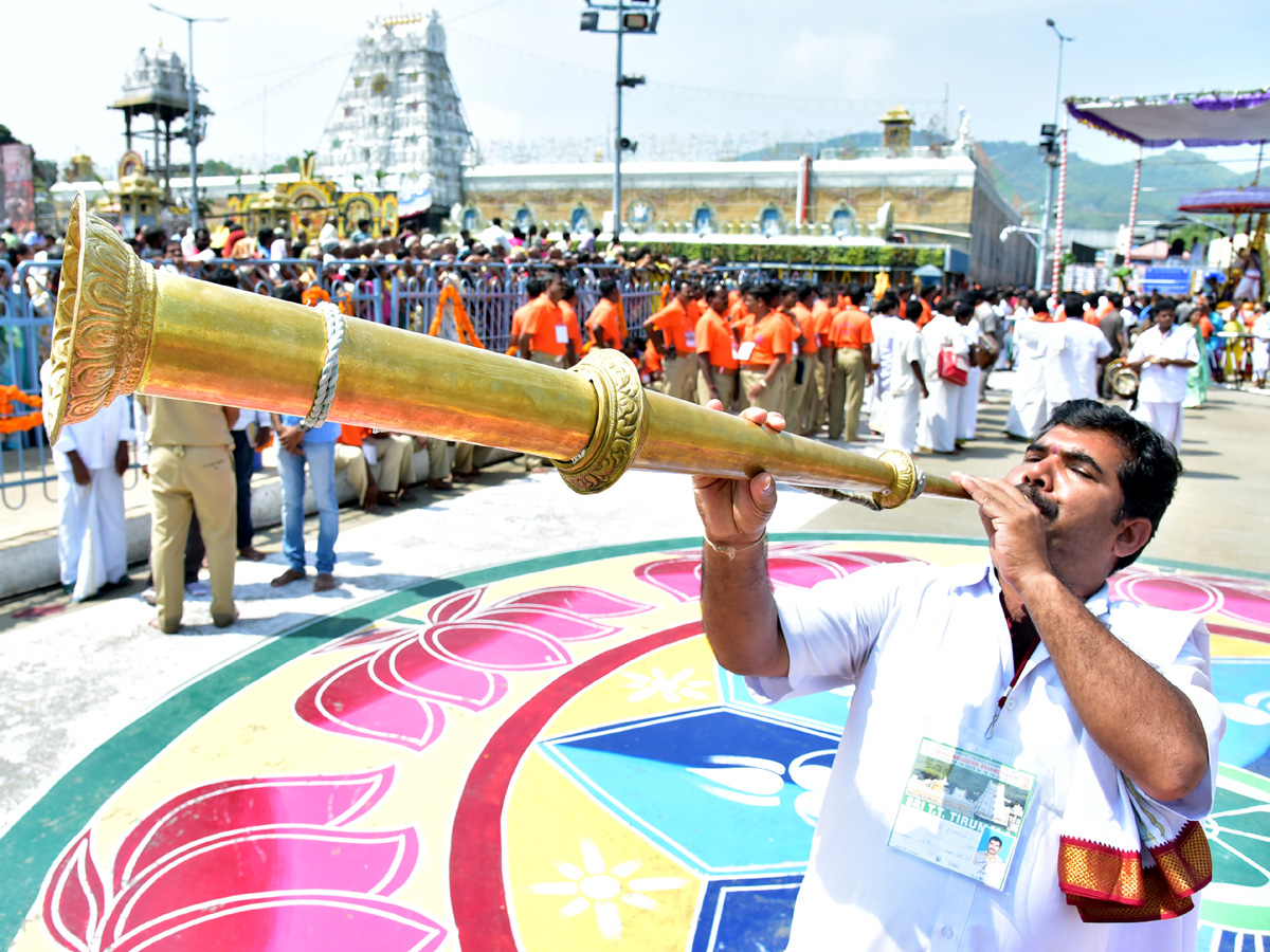 GOVINDARAJA RIDES ON HANUMANTHA VAHANAM  - Sakshi22