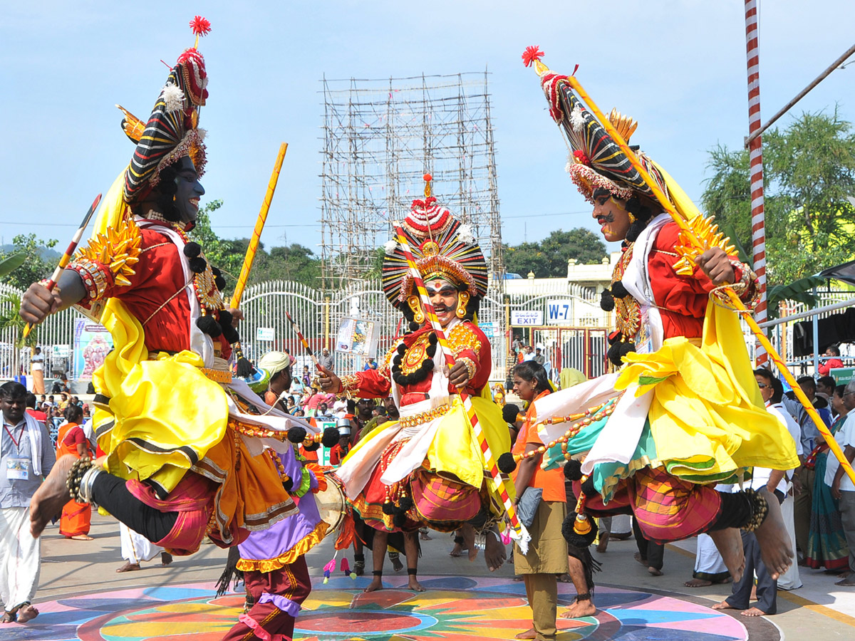 GOVINDARAJA RIDES ON HANUMANTHA VAHANAM  - Sakshi4