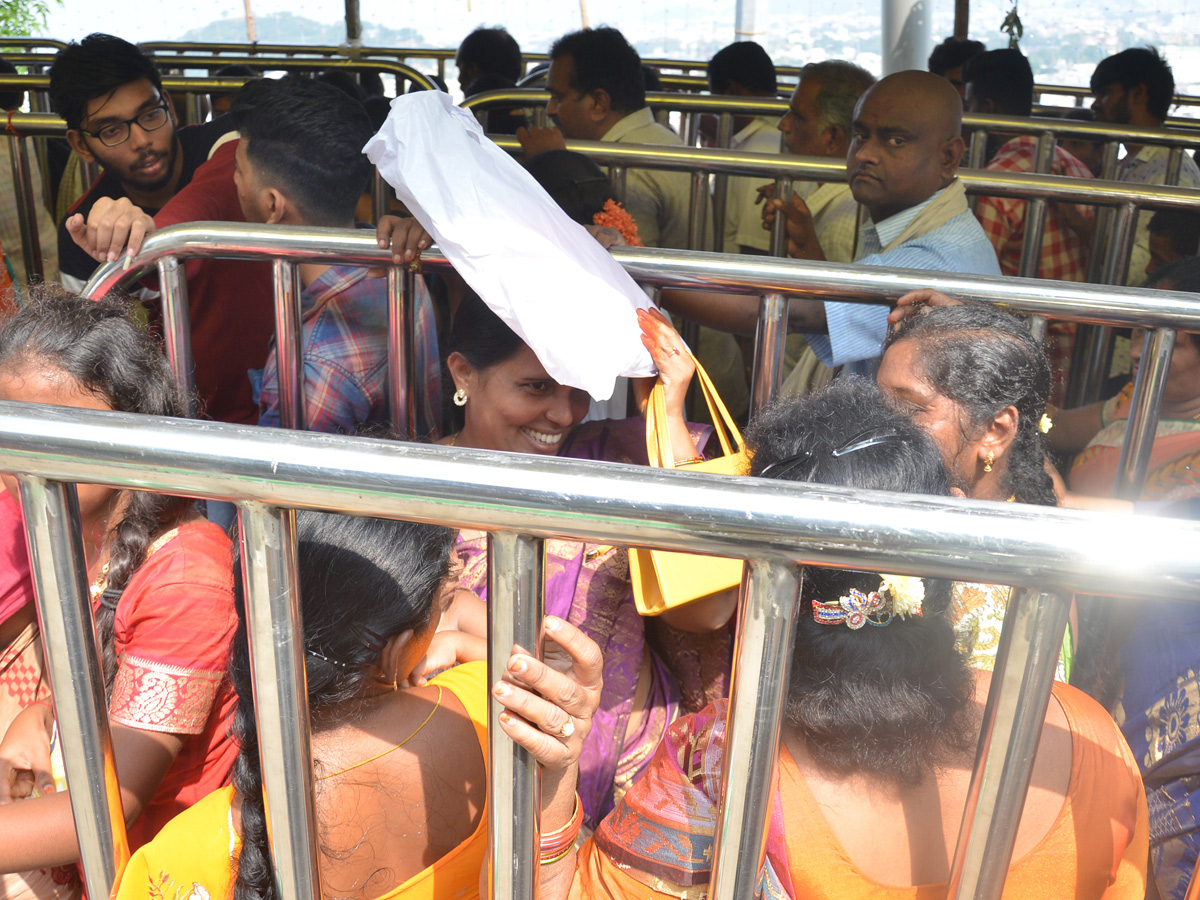 Sri Mahalakshmi Avataram in Vijayawada Kanaka Durga Temple  - Sakshi14