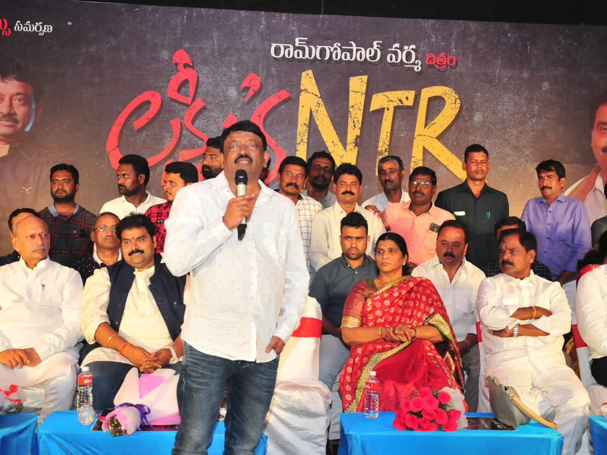 Ram Gopal Varma Lakshmis NTR Press Meet in Tirumala Photo Gallery - Sakshi1