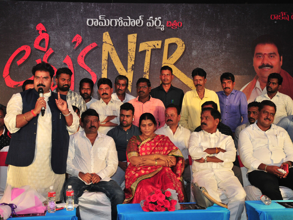 Ram Gopal Varma Lakshmis NTR Press Meet in Tirumala Photo Gallery - Sakshi15