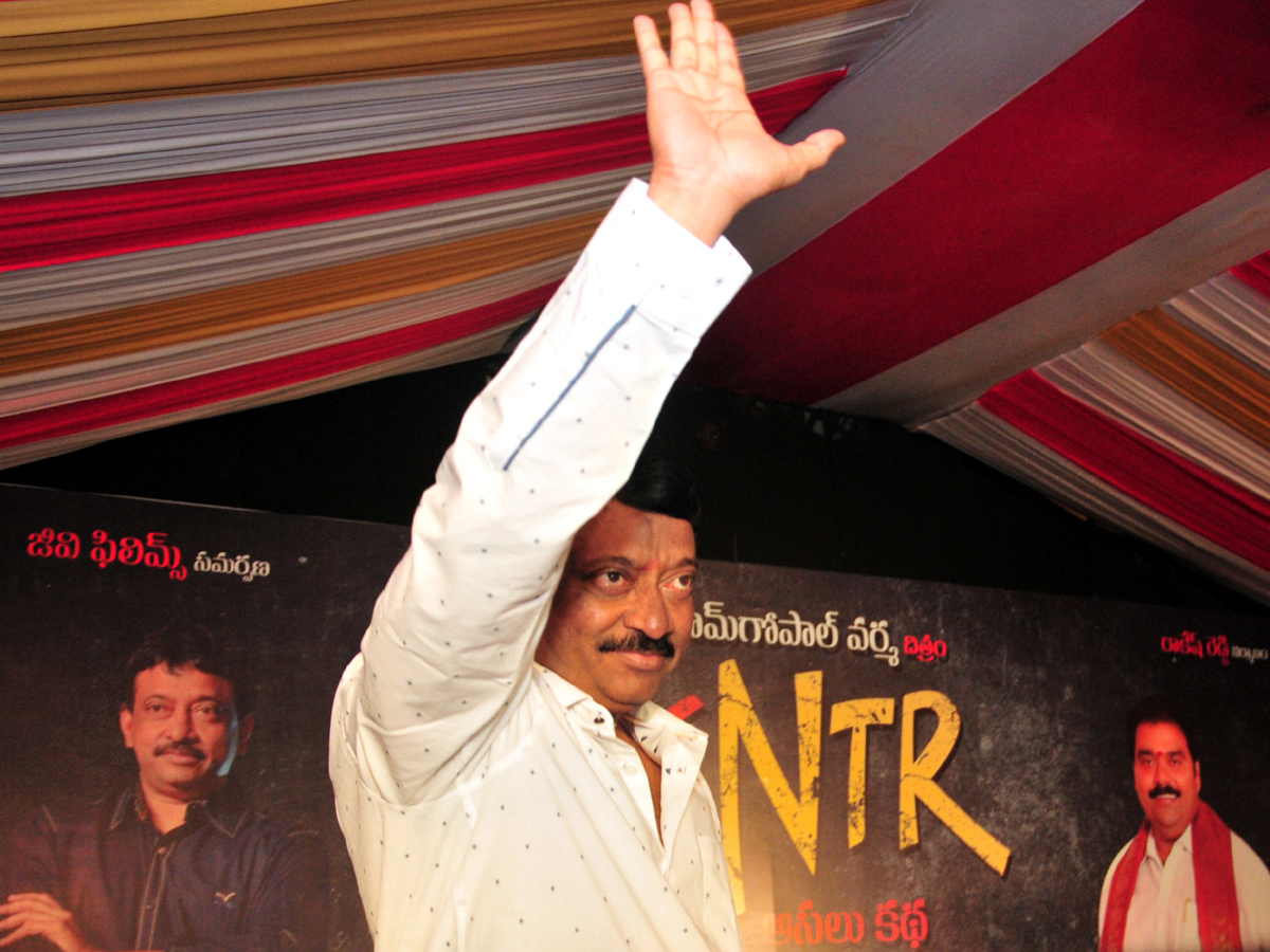 Ram Gopal Varma Lakshmis NTR Press Meet in Tirumala Photo Gallery - Sakshi7