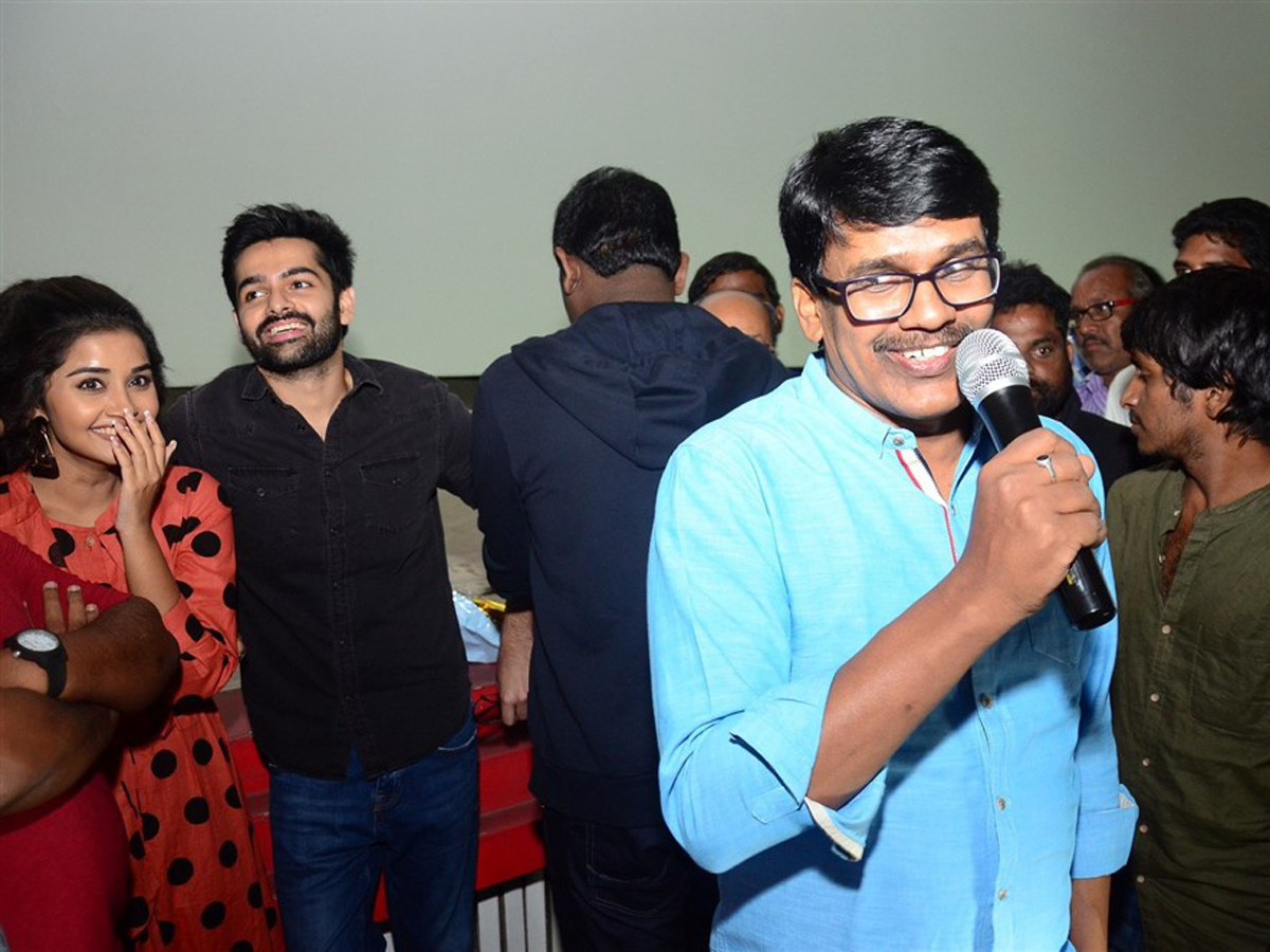 Hello Guru Prema Kosame Team at Vishwanath & Sri Ramulu Theatres Photo Gallery - Sakshi8