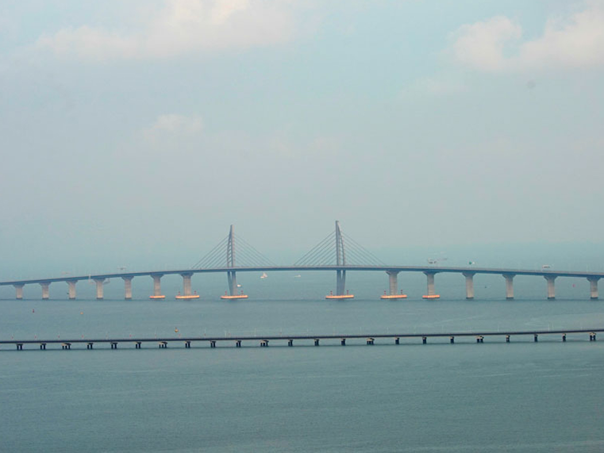 Worlds Longest Sea Crossing Bridge Between Hong Kong and China Photo Gallery - Sakshi12