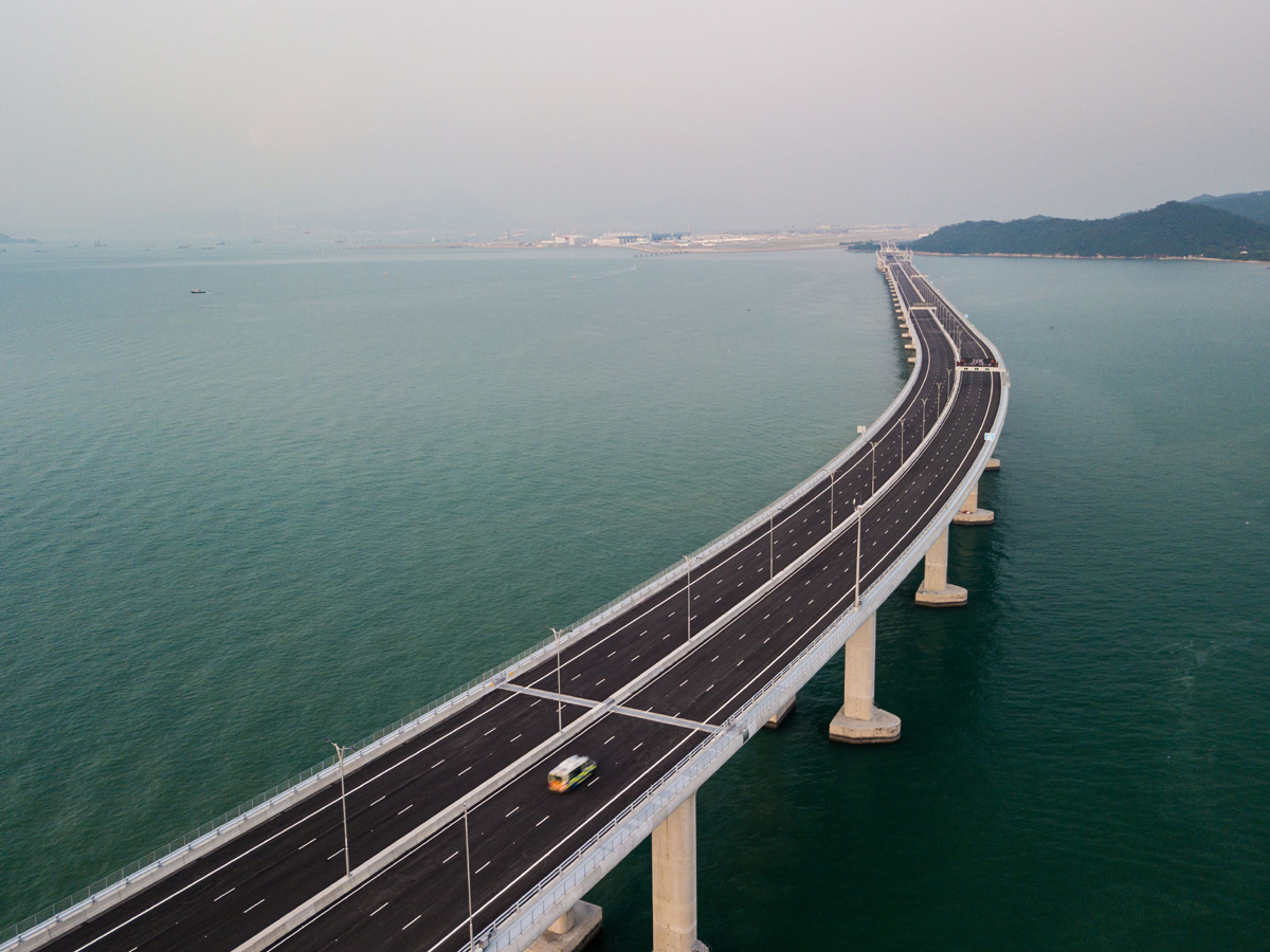 Worlds Longest Sea Crossing Bridge Between Hong Kong and China Photo Gallery - Sakshi13