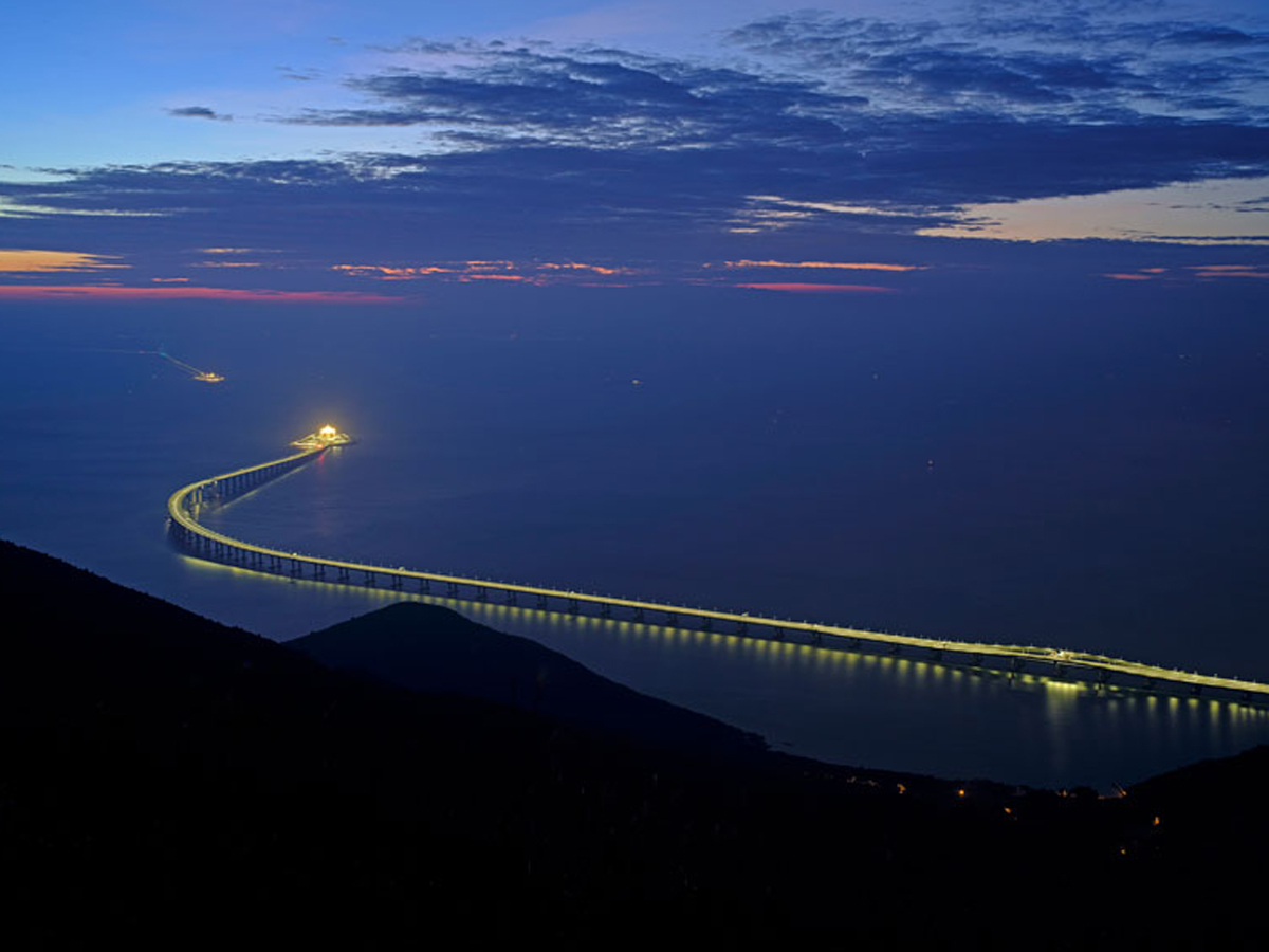 Worlds Longest Sea Crossing Bridge Between Hong Kong and China Photo Gallery - Sakshi16