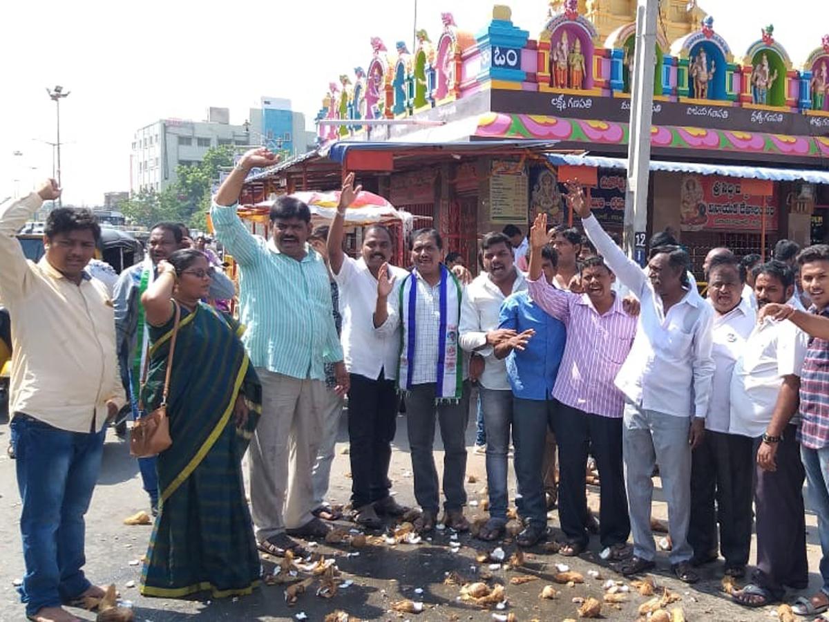 Ysrcp Supporters Protests Telugu States Photo Gallery - Sakshi8