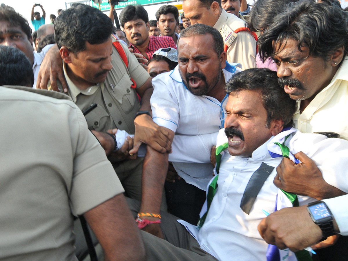 Ysrcp Supporters Protests in Telugu States Photo Gallery - Sakshi13