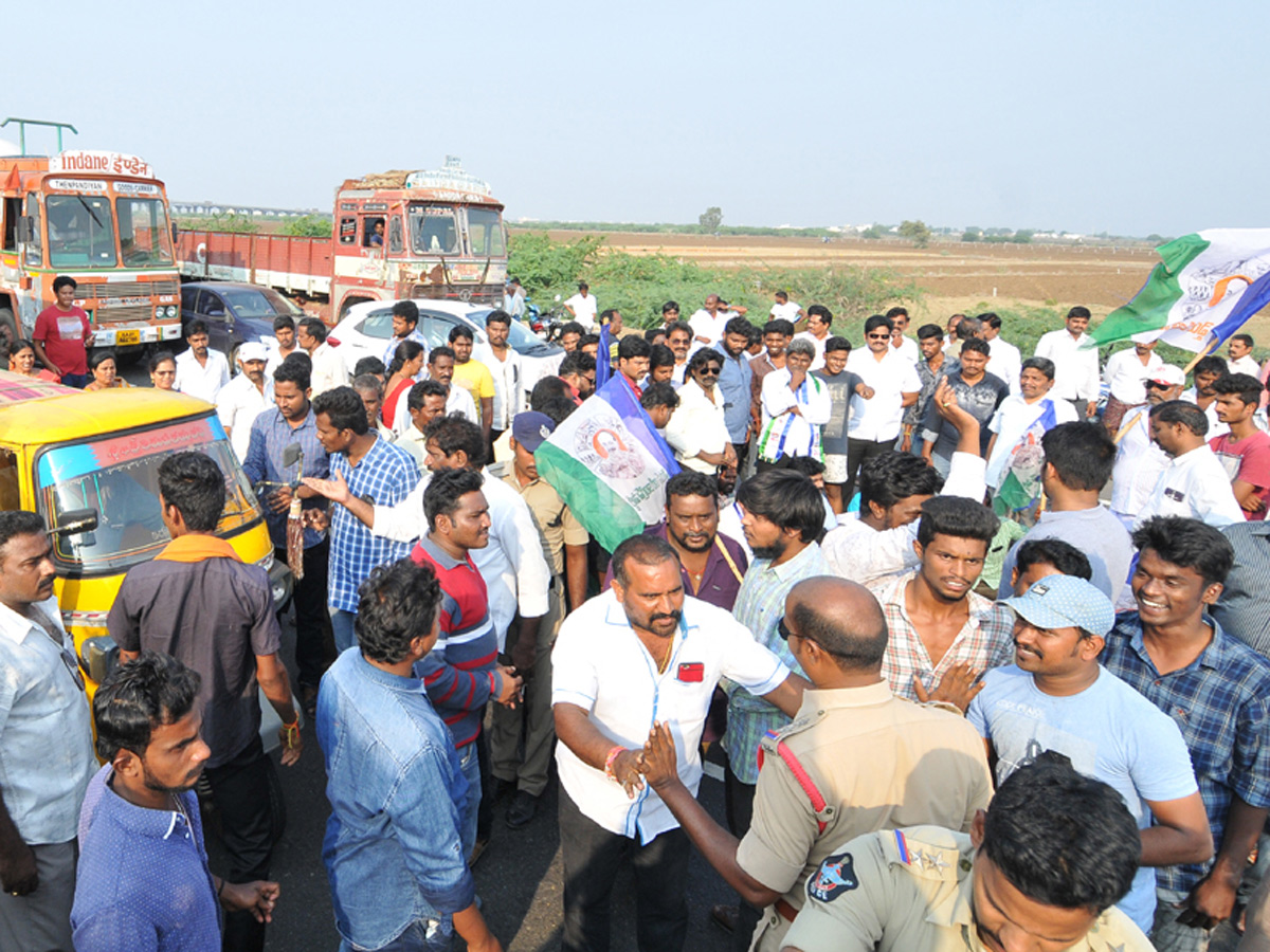 Ysrcp Supporters Protests in Telugu States Photo Gallery - Sakshi14