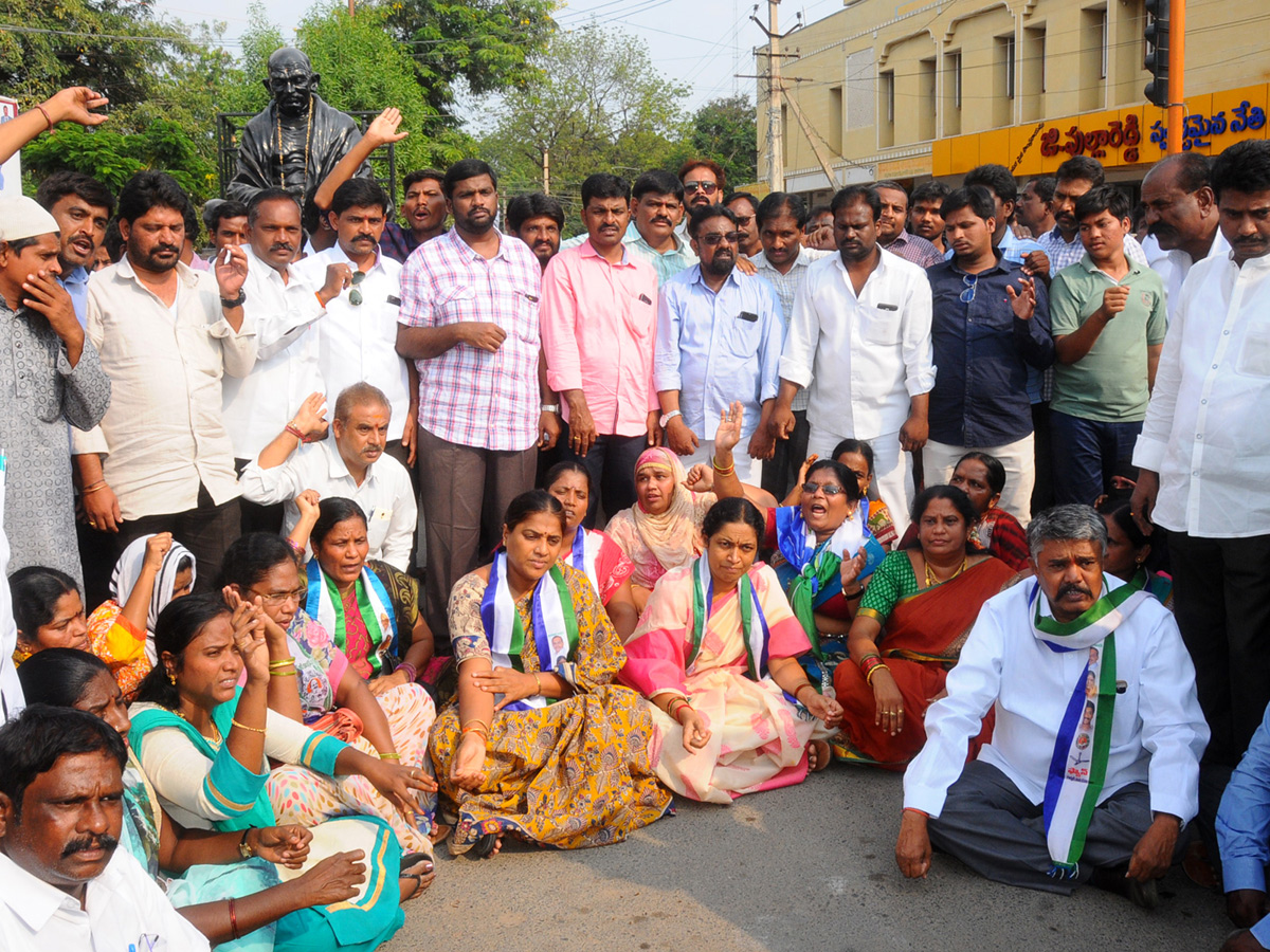 Ysrcp Supporters Protests in Telugu States Photo Gallery - Sakshi18