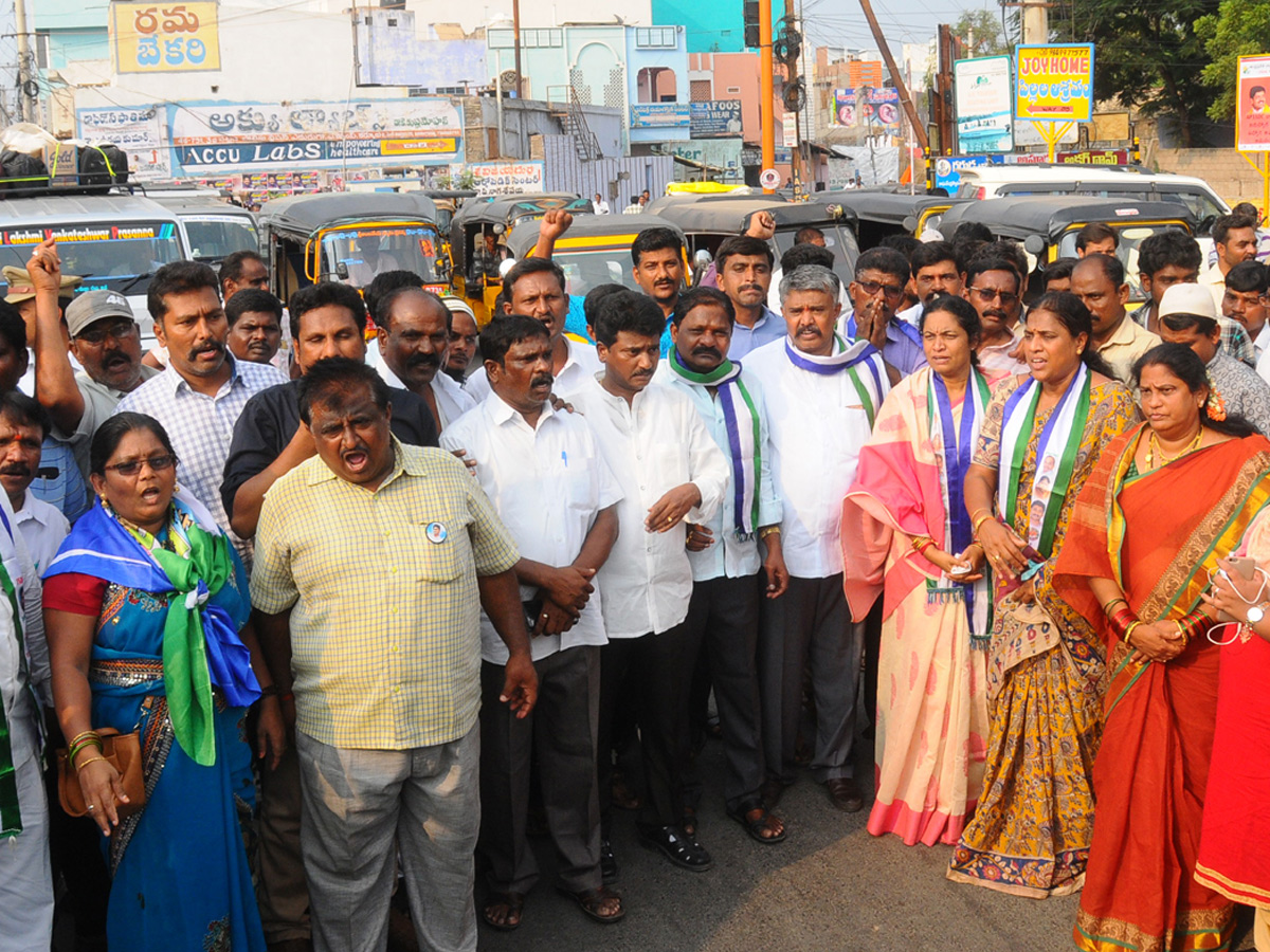 Ysrcp Supporters Protests in Telugu States Photo Gallery - Sakshi19