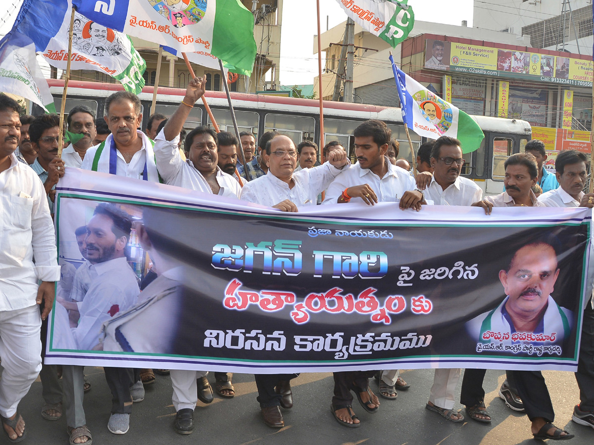 Ysrcp Supporters Protests in Telugu States Photo Gallery - Sakshi2