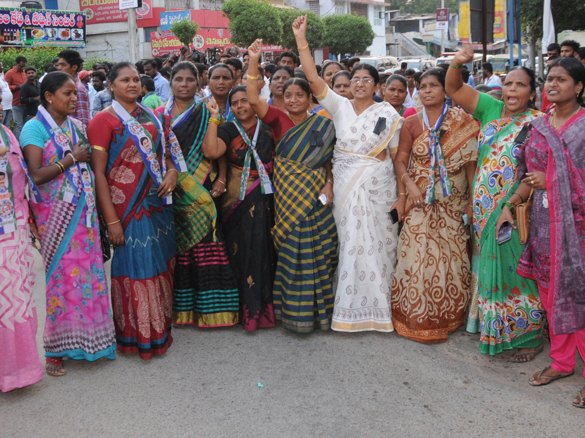 Ysrcp Supporters Protests in Telugu States Photo Gallery - Sakshi20