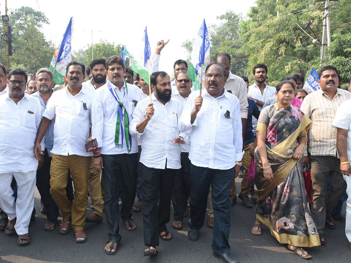 Ysrcp Supporters Protests in Telugu States Photo Gallery - Sakshi22