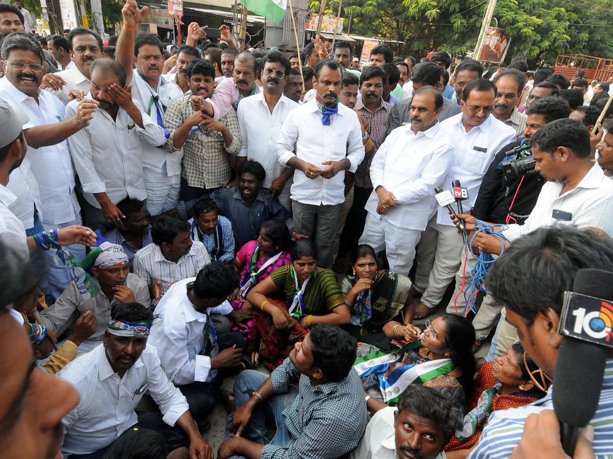 Ysrcp Supporters Protests in Telugu States Photo Gallery - Sakshi26