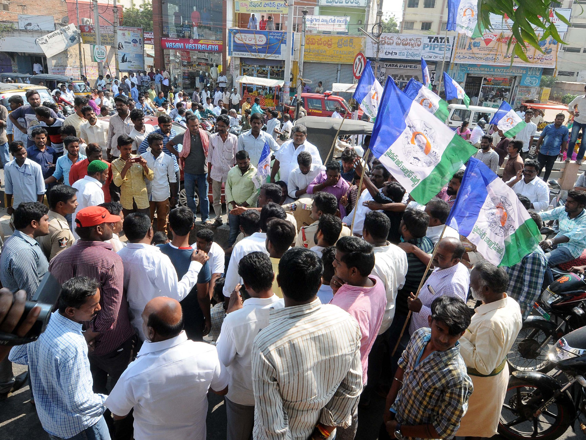 Ysrcp Supporters Protests in Telugu States Photo Gallery - Sakshi29