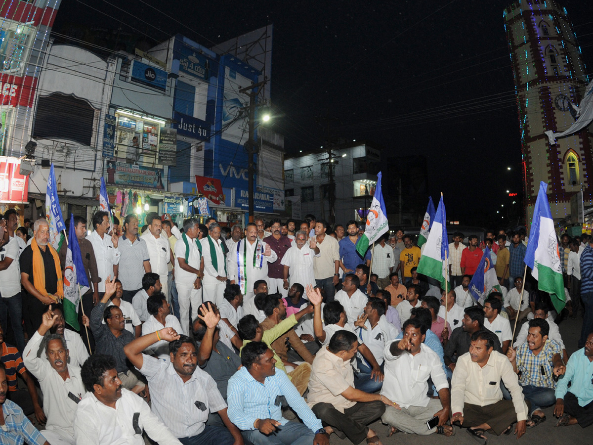 Ysrcp Supporters Protests in Telugu States Photo Gallery - Sakshi6