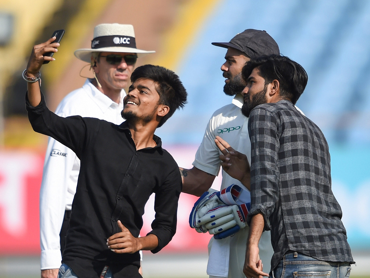 India Vs West Indies First Test Match Cricket in Rajkot Photo Gallery - Sakshi12