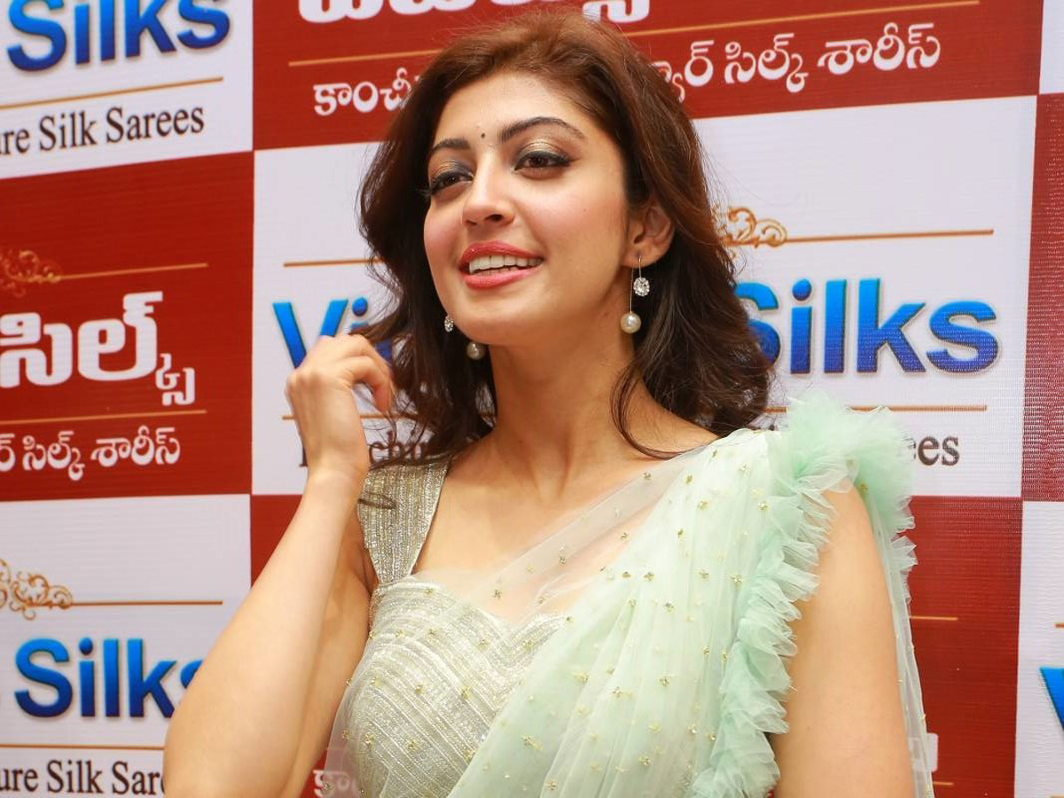 Pranitha Subhash Inaugurates Videms Silks Showroom - Sakshi7