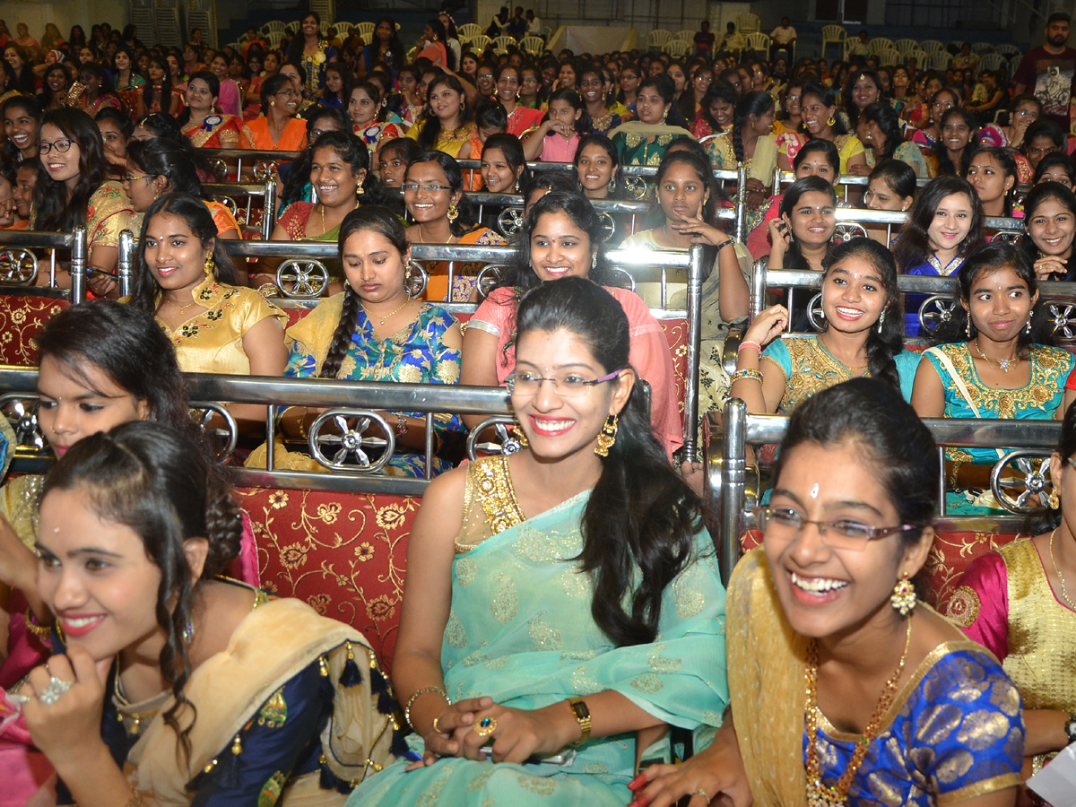 Jahnavi Womens Degree College Freshers Day Celebrations Photo Gallery - Sakshi4