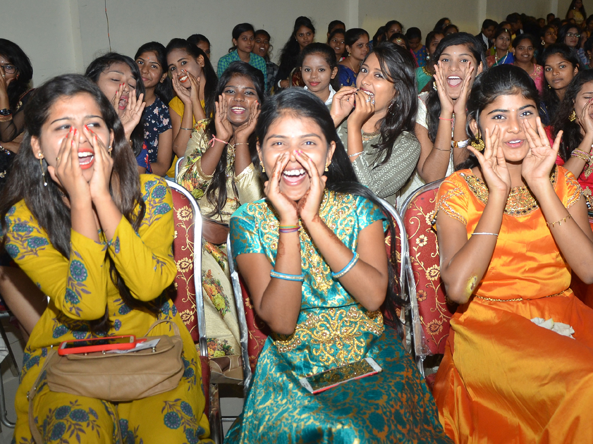 Jahnavi Womens Degree College Freshers Day Celebrations Photo Gallery - Sakshi8