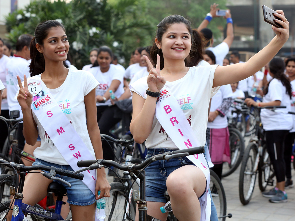 Green Ride With Miss Hyderabad Finalists Photo Gallery - Sakshi11