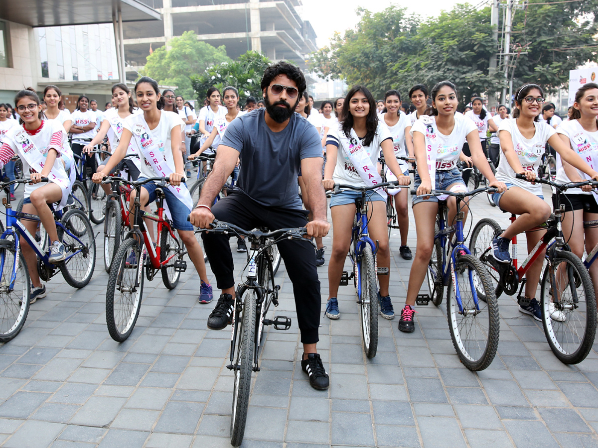 Green Ride With Miss Hyderabad Finalists Photo Gallery - Sakshi2