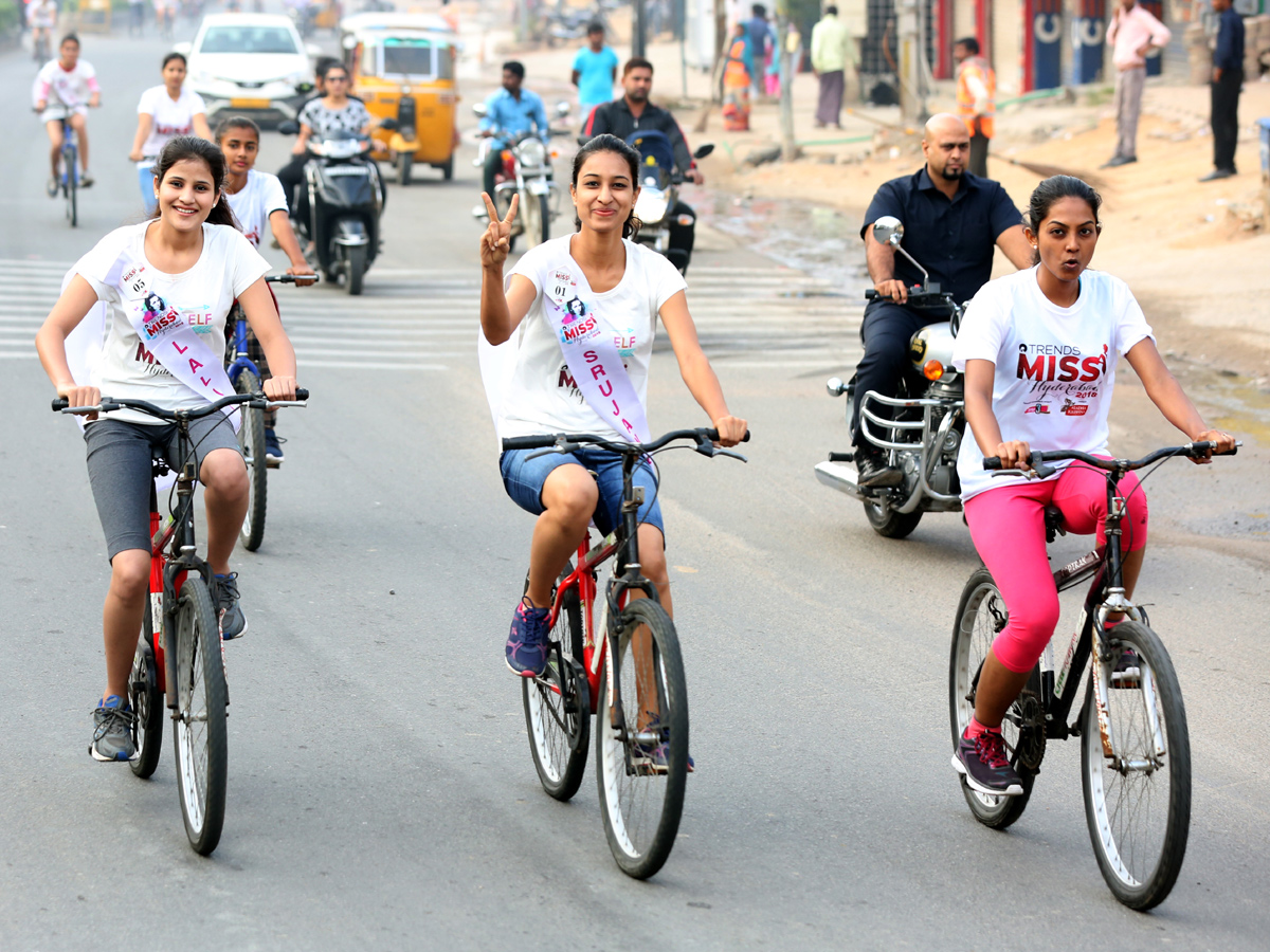 Green Ride With Miss Hyderabad Finalists Photo Gallery - Sakshi10