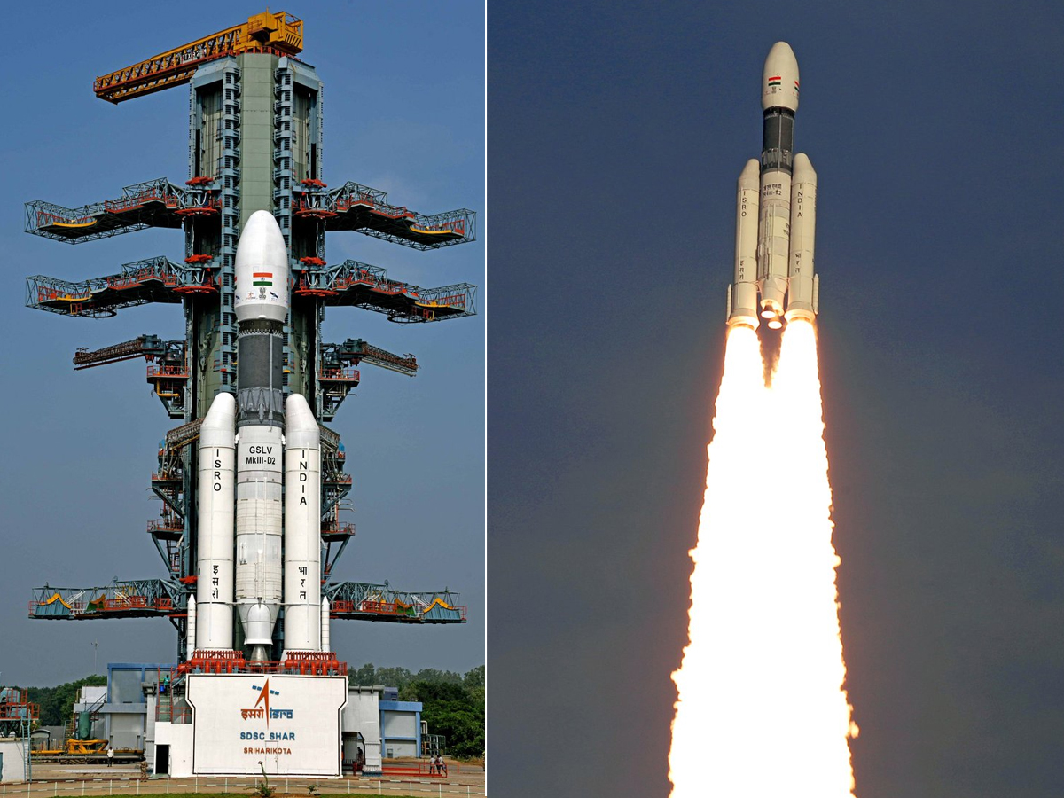 ISRO Launch GSLV Mk III D2 Rocket Photo Gallery - Sakshi7