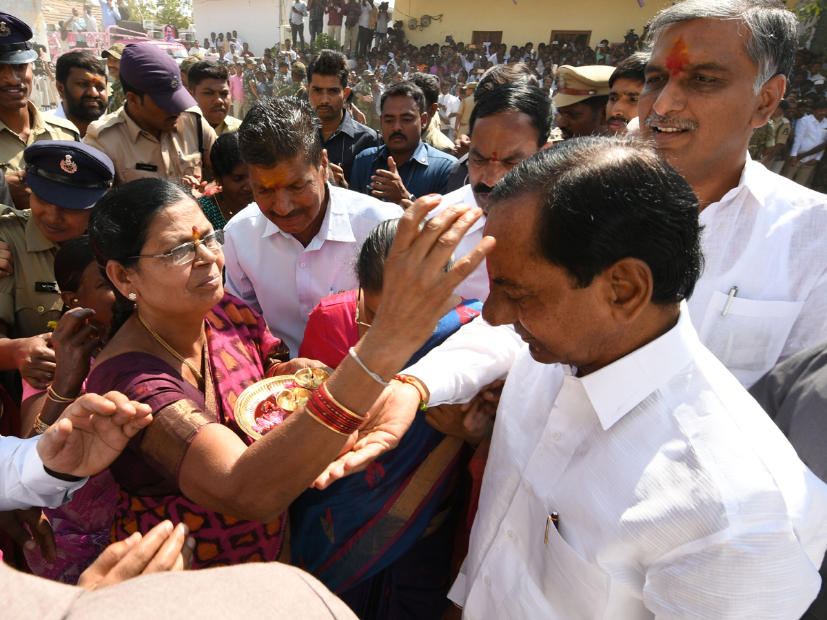 KCR And Harish Rao File Nomination Papers Photo Gallery - Sakshi11