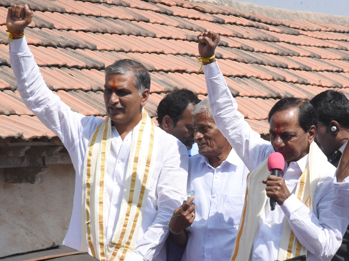 KCR And Harish Rao File Nomination Papers Photo Gallery - Sakshi13