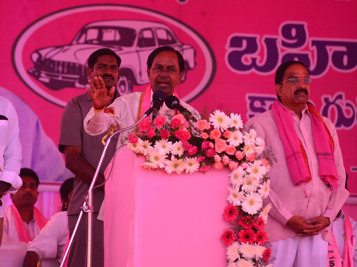 TRS Public Meetings in Khammam, Jangaon Photo Gallery - Sakshi16