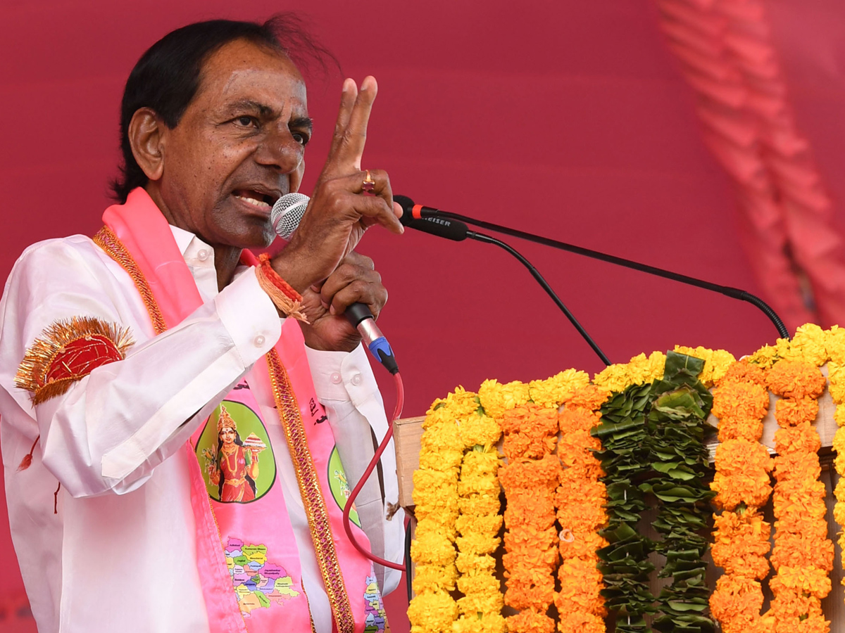 TRS Praja Ashirvada Sabha in Medak Photo Gallery - Sakshi14