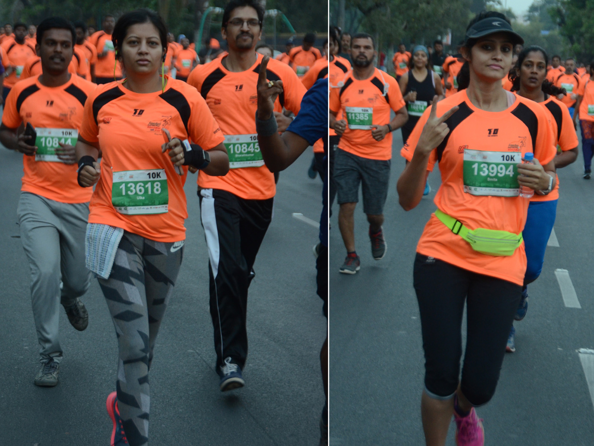 Hyderabad 10k run - Sakshi6