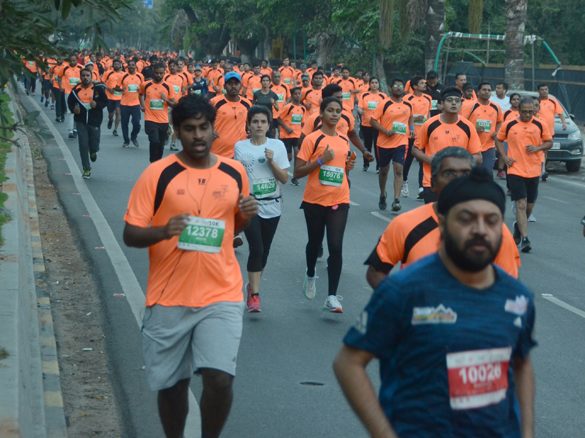 Hyderabad 10k run - Sakshi7