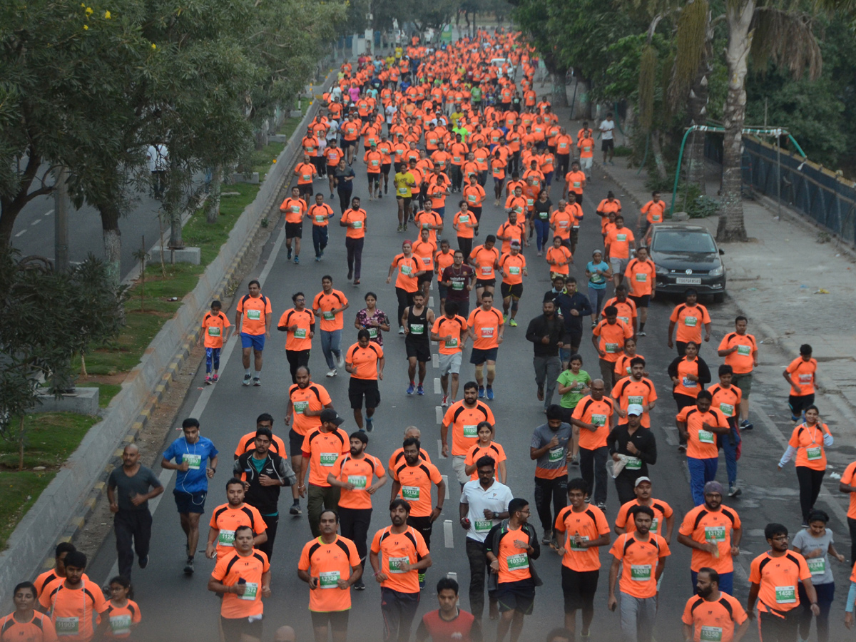 Hyderabad 10k run - Sakshi8