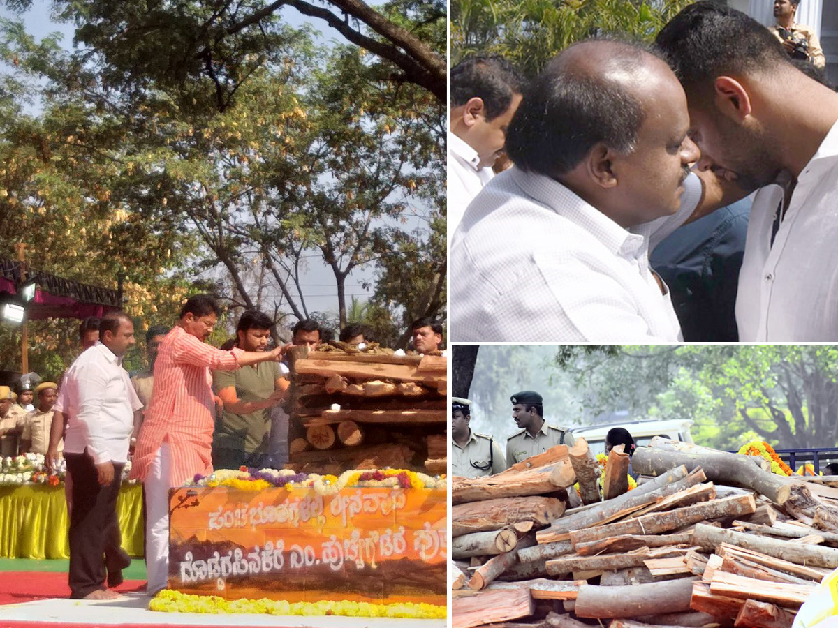 ambarish funeral bangalore Photo Gallery - Sakshi5