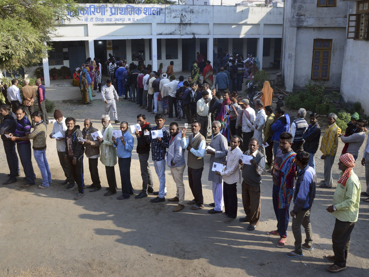 Madhya Pradesh and Mizoram polling Photo Gallery - Sakshi9