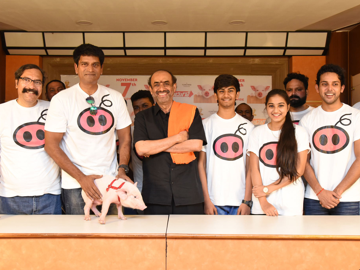 Director Ravi Babu Walk With Adhugo Movie Team Photo Gallery - Sakshi6